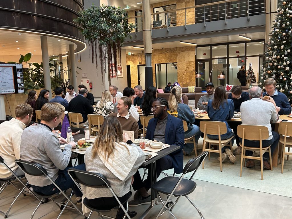 The Giving Table wieder an Weihnachten.