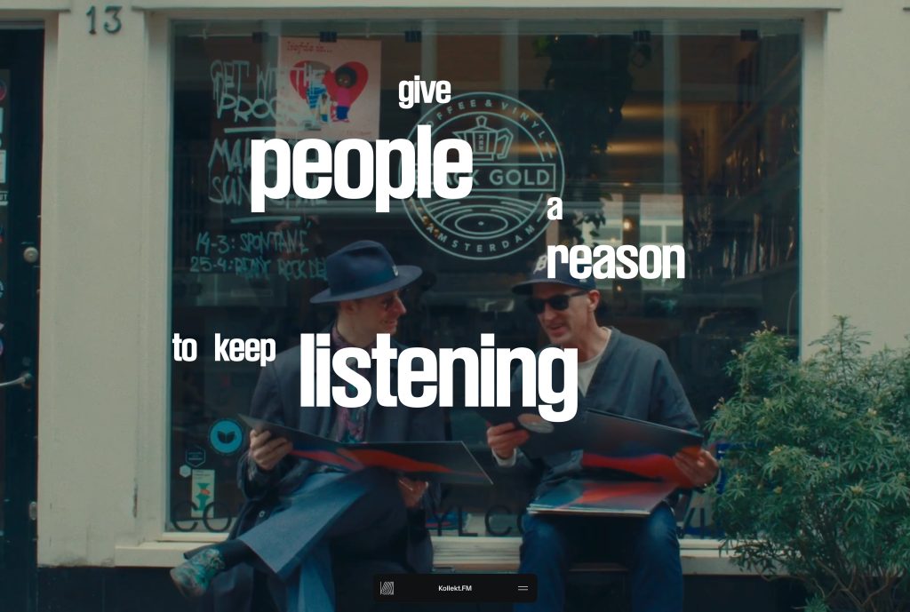 Kollekt.FM – Community, Partnerships, Workplace Experience, Musik, Playlists