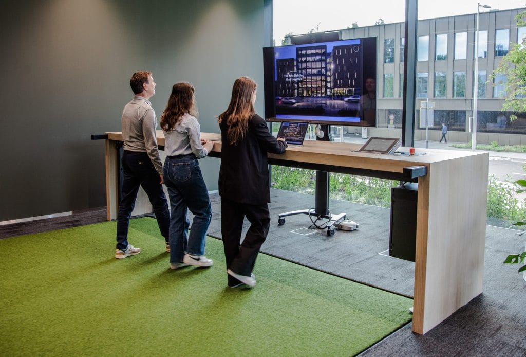 Private meeting room with ergonomic chairs and natural light at EDGE Workspaces.
