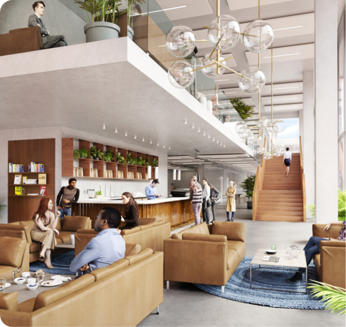 Sky Bar | EDGE Workspaces - Stunning Views & Curated Drinks - The Sky Urban Bar Workspace
